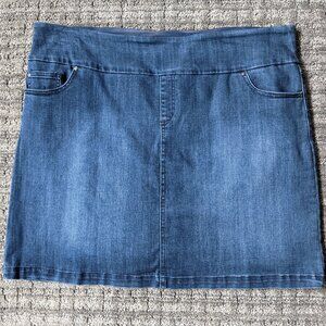 Denim Performance Skort